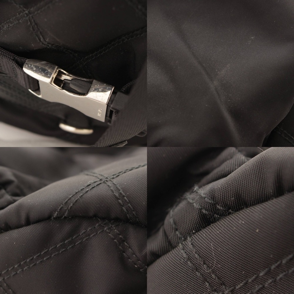 Prada Black Backpack Nylon Drawstring Rucksack - image 8